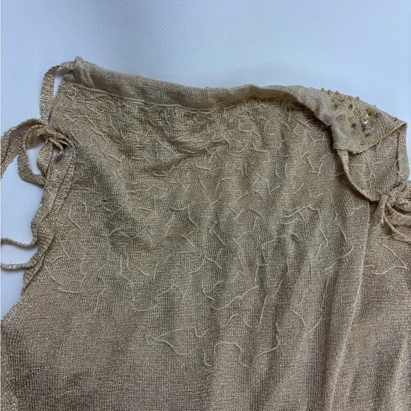 gold sequin top - Picture 6 of 6
